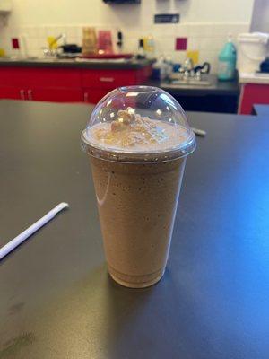 Protein shake at Retro...yummy. Oh yeah they have a shake bar!!!