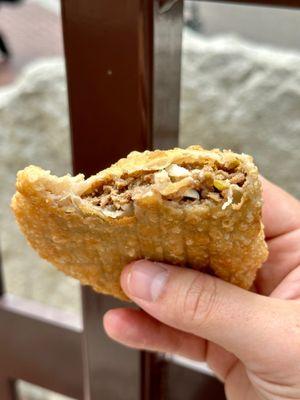 Saltena Empanada inside