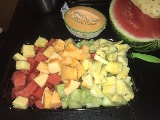 Fruta picada