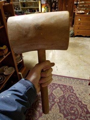 I thought I had held a mallet. I was wrong.