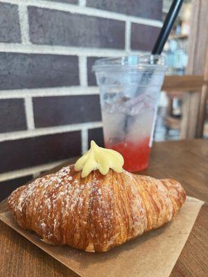 Bavarian cream croissant