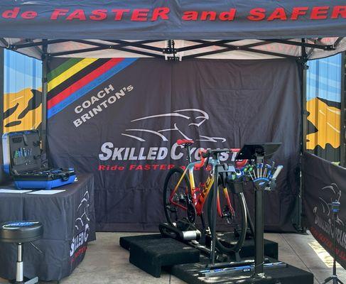 Bike Fitting Clinic at Trek in Santa Clarita, CA.