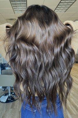 2 rows of 18 inch hand tied extensions