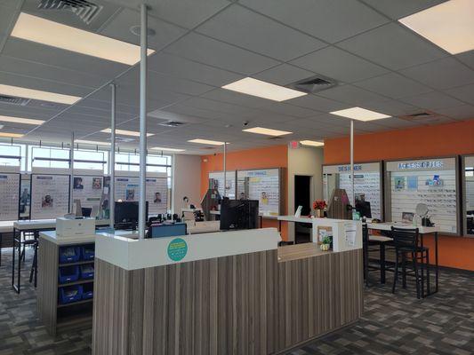 Store Interior at Stanton Optical Store Del City OK 73115