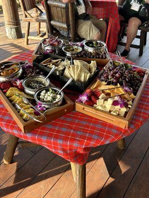 African themed charcuterie