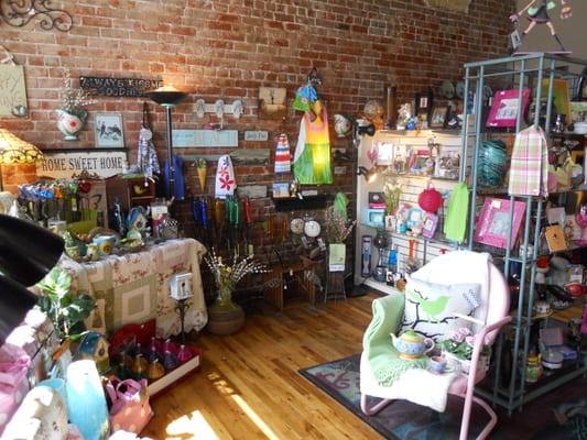 Eclectic Gift shop  all open Wed thru Sun 9am til 4pm