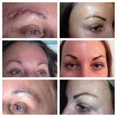 Another satisfied client!!! Permanent Eyebrow Enhancement!