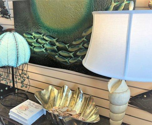 Coastal inspired home decor