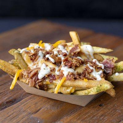 The Melt's Cheddar Bacon fries