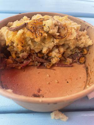 Shepherds pie with brisket