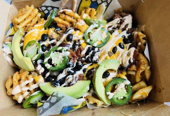 Waffle Fry Nachos