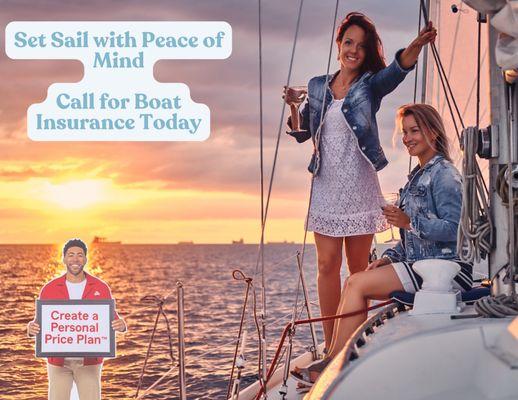 Insure your boat with our Souderton State Farm office today!