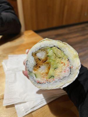 5. Sumo Crunch Burrito