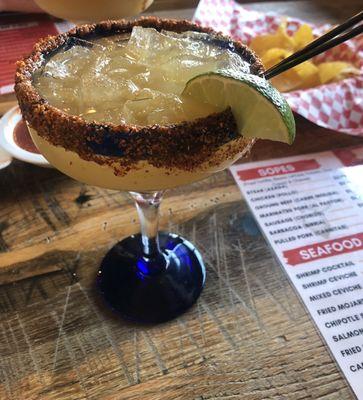 Tamarind-chamoy margarita