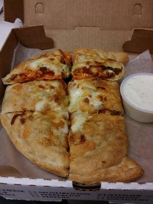 Small Buffalo Finger Calzone