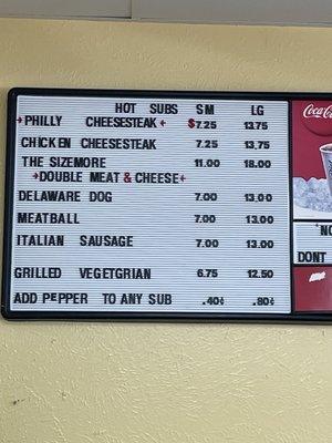 Hot sub prices