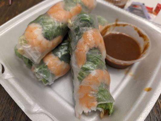 Fresh spring rolls