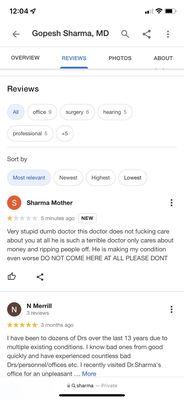 Gopesh K Sharma, MD