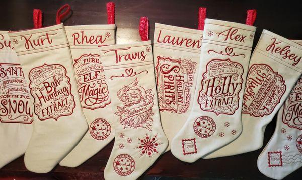 Custom made stockings