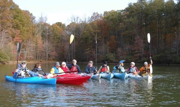 we offer kayaks rentals and lessons taught by a American Canoeing Accociation certified instructor