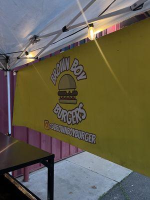 Brown Boy Burgers outside