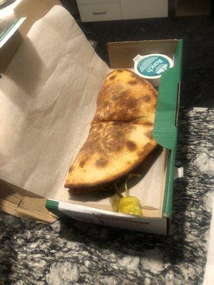 I DID NOT ORDER A FUCKING "CALZONE"