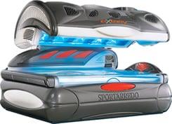 Extreme machine tanning bed. Gets you tan fast at Custom Tan and Spa