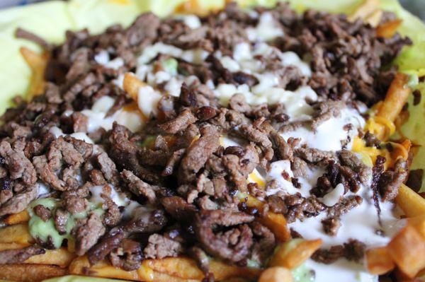 Carne Asada Fries (fries extra crispy)