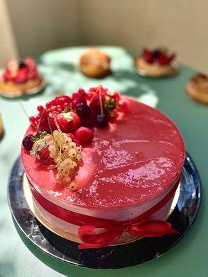 Raspberry Mousse