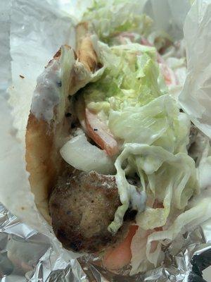 Lamb Greek Gyro- Lunch in 9.99