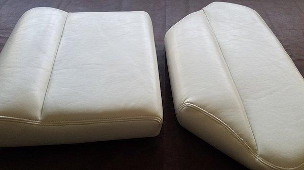 Vinyl boat cushions