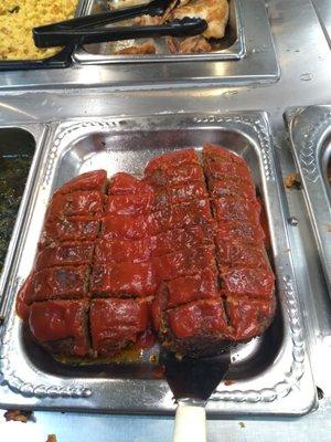 Delicious meatloaf!