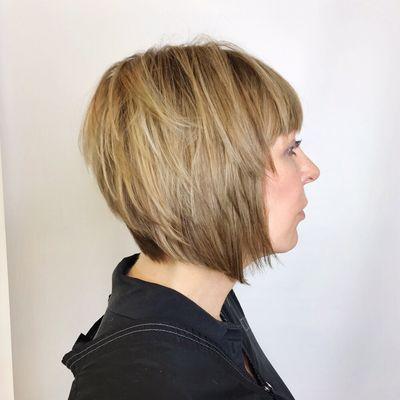 A precision cut complemented by the perfect color by Scott