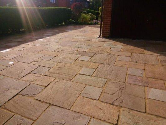 Cost-effective and ideal for durable, long-lasting driveway and walkway installations.