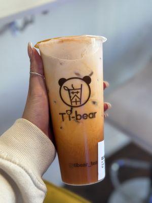 thai black tea float