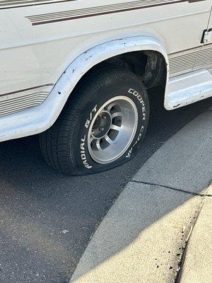 Flat tire