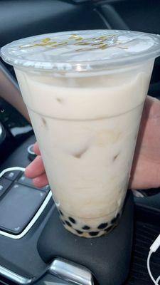 Coconut boba w/ tapioca Pearls