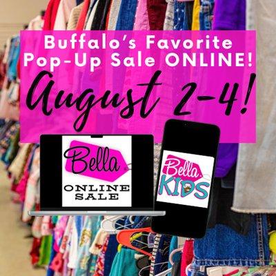 NEXT SALE: August 2-4! Shop online for our upcoming Mega Sale with one local pickup!