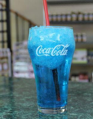 Blue Fizz is one of our most popular drinks!