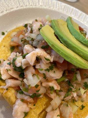 Shrimp Tostada