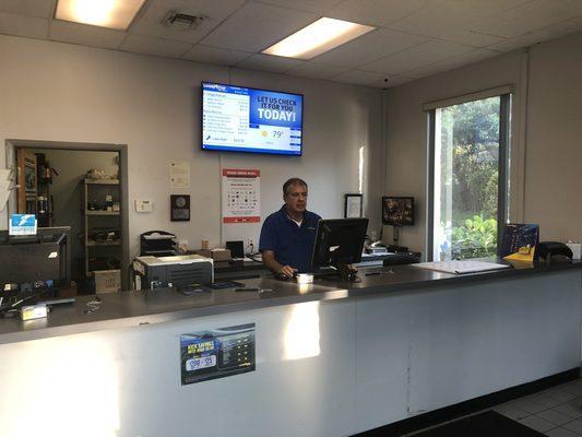 Dimitris and the rest of our friendly team are here to help with your automotive services!