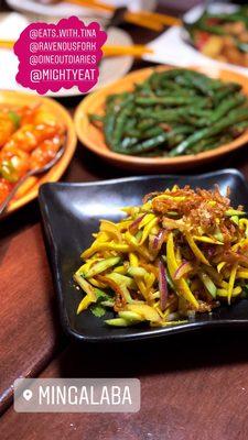 Mango salad. Pretty good.