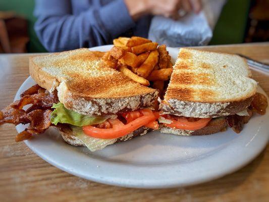 BLT with fries