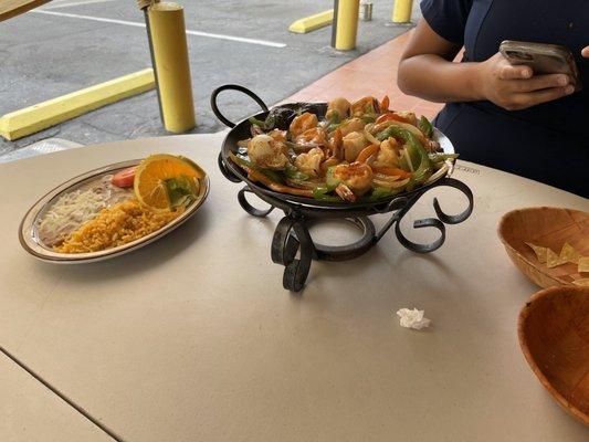 Shrimp Fajitas