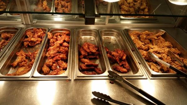 Winn Dixie wing bar..VILE!