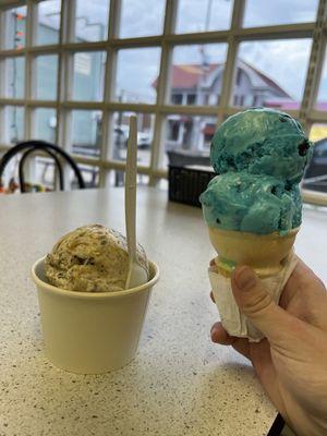 Try The Blue Stuff. The owner has perfected the perfect scoop of icecream