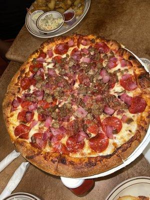 The Carnivore Pizza- 16in