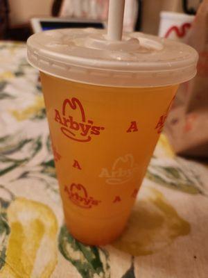 Peach lemonade.