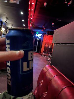 Bud Light tall boy