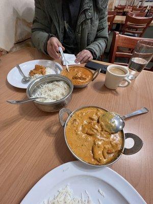 Butter chicken curry